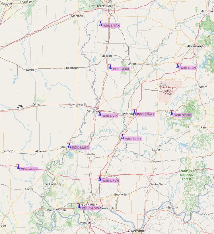 INDIANA W9ILS Amateur Radio YSF C4FM Digital System Fusion